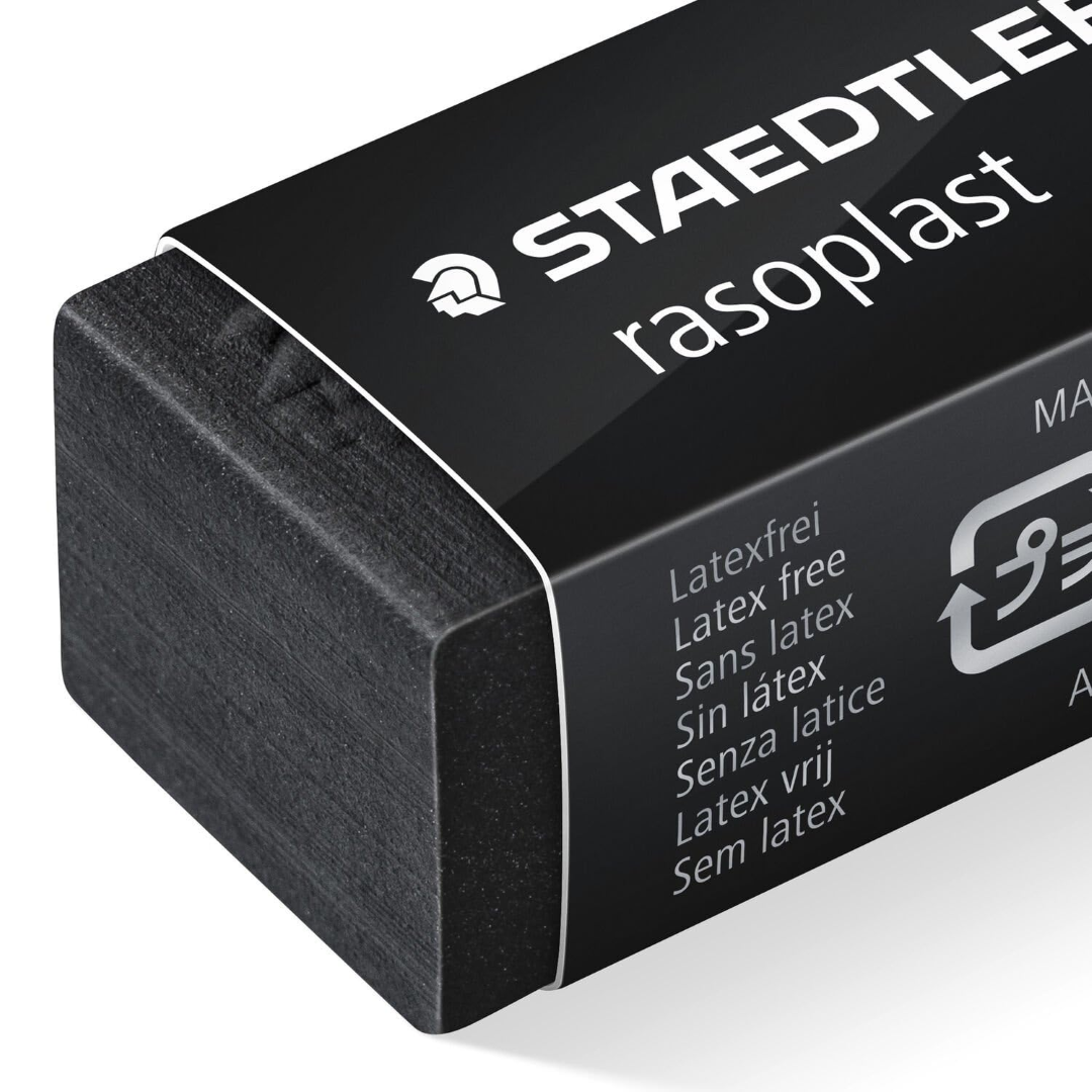 Staedtler Raso Plast Eraser Black Box=40pcs ST-526-B40-09